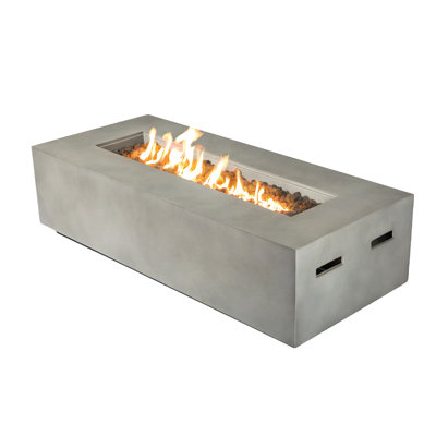 Rashid Rectangle Fire Pit Table