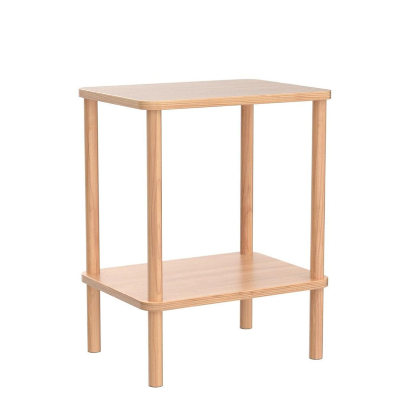 Abriyah End Table, Oak, Oak Brown