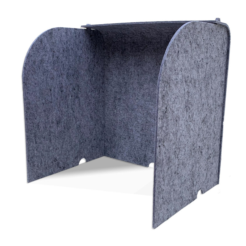 Panneau d'intimité de bureau 3 panneaux, H 24 po x l 24 po x P 18 po