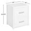 Table de chevet en bois massif Upson-88346567