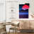 Kelan Red Moon Digital Landscape-108365065