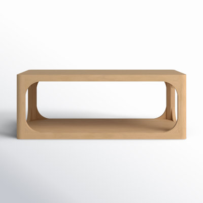 Sybil 42" Mango Wood Coffee Table