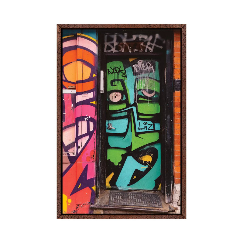 Chicago by Bethany Young - Print on Canvas, 101.6cm H x 66.04cm W x 3.81cm D, Classic Brown Wood Framed