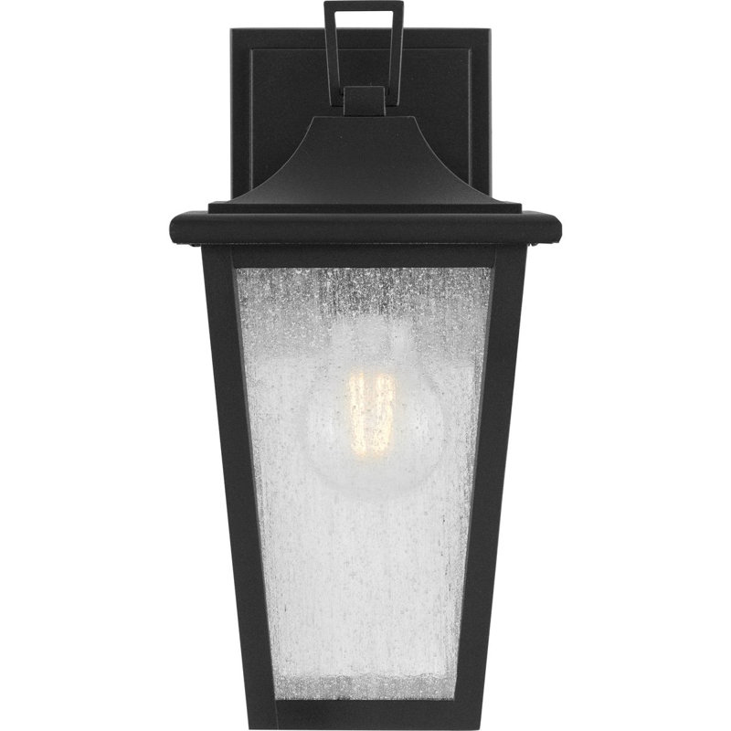 Tyngsborough Wall Light, Textured Black, 11.3" H x 6" W x 7.3" D