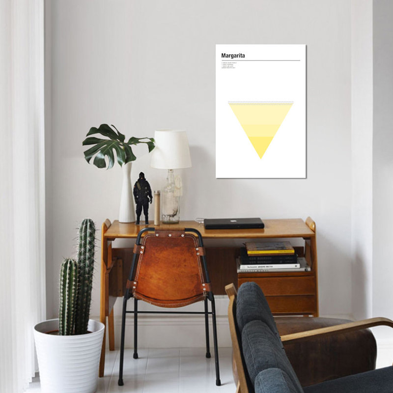 « margarita », impression sur toile, H 60 po x l 40po x P 1,5 po, Toile tendue, Pas de tapis