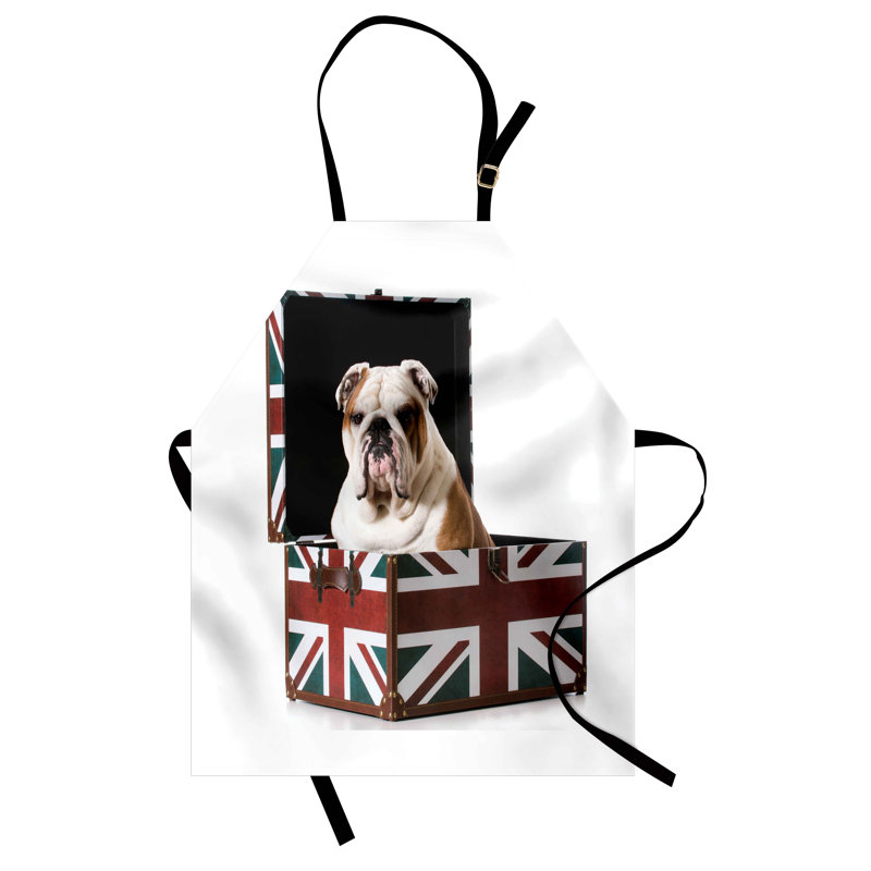 Multicolore, tablier de bouledogue anglais East Urban Home
