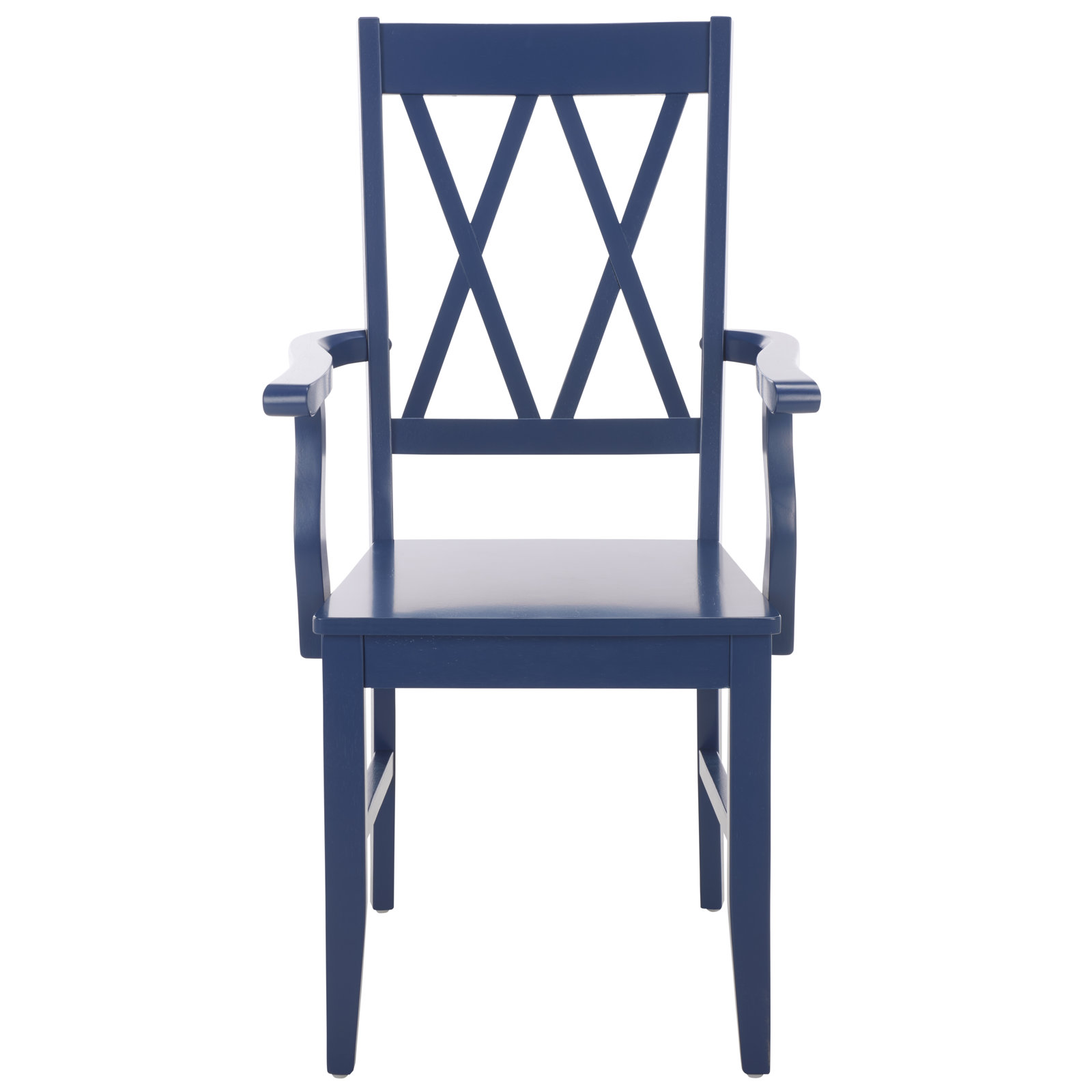 Maura Dining Armchair, Dark Blue