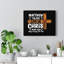Life In Christ Cross Matthew 16:25 - Wrapped Canvas Print-1226738599