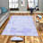 Elegant 3D Printed Area Rug, 4.6 x 7.2 ft | 100% Polyester, 0.31 in Pile Height, Antibacterial | Non-Slip PVC Felt Dot Underside, Machine Washable, Perfect for Living Room or Bedroom, Durable & Stylish Design-777688988
