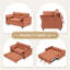 Causeuse convertible Jashlyn, canapé-lit pour petits appartements-99666375
