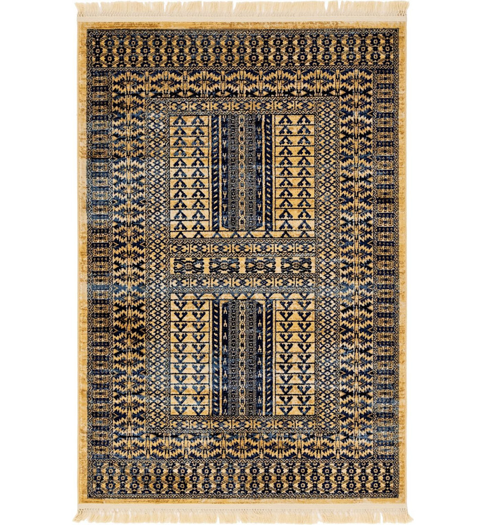 Angeliya Oriental Beige Area Rug Lark Manor™ Rug
