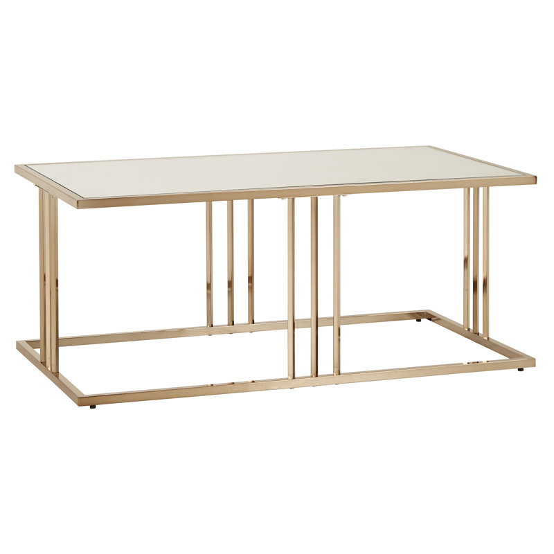 Ayalisse Glass Top Coffee Table
