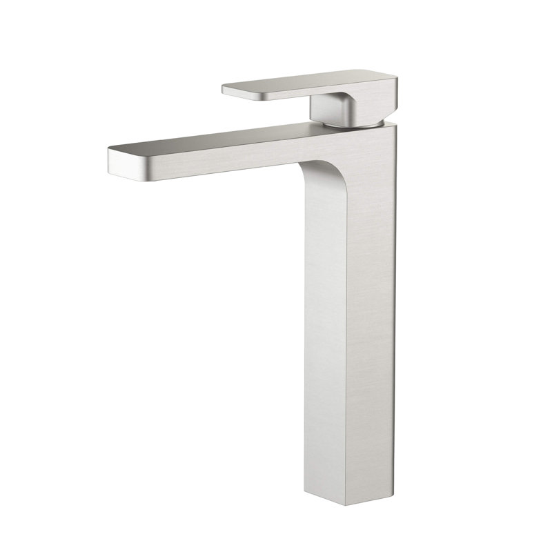 Blaze Single-handle Bathroom Faucet with Drain Assembly, Brushed Nickel