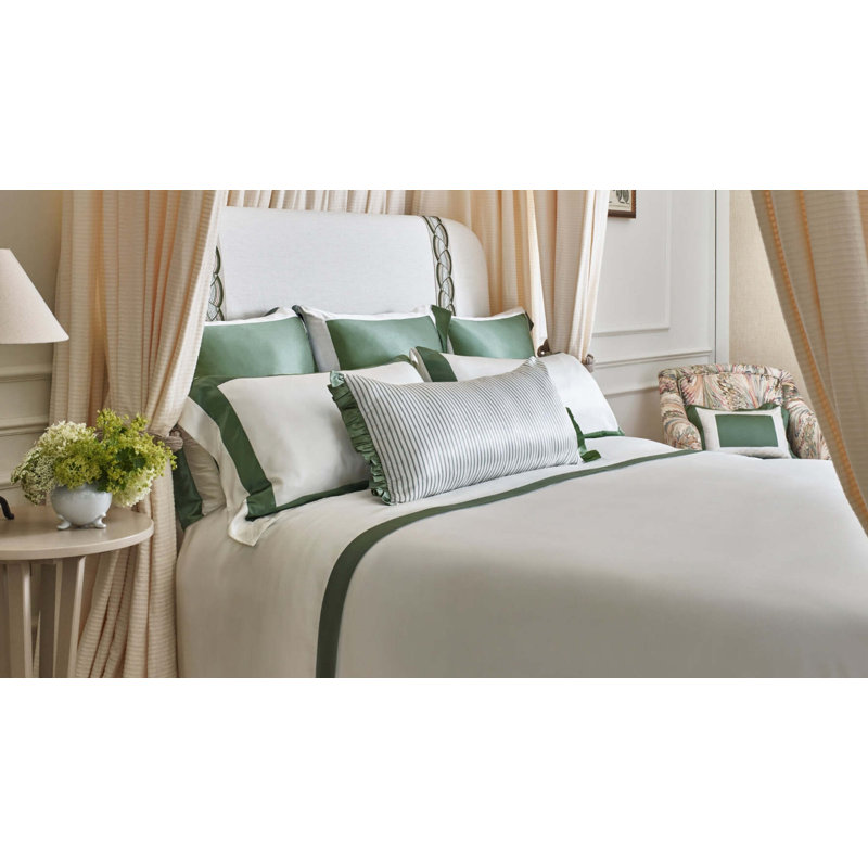 Ebury Oxford Silk Pillowcase, Queen Oxford Pillow Case