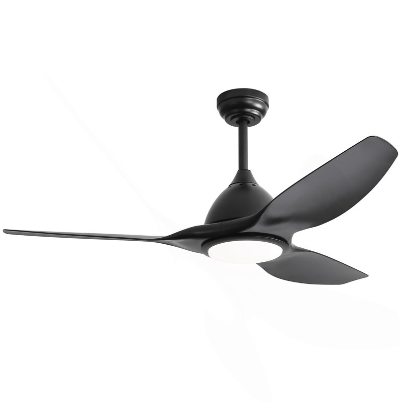 52 Inch Modern Ceiling Fan With 22W LED Light