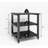 20" H x 19.7" W 3-Tier Laser Printer Stand with Storage Pinter desk Floor-Standing Rack on Wheels-93389403
