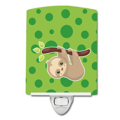 Sloth Ceramic Night Light