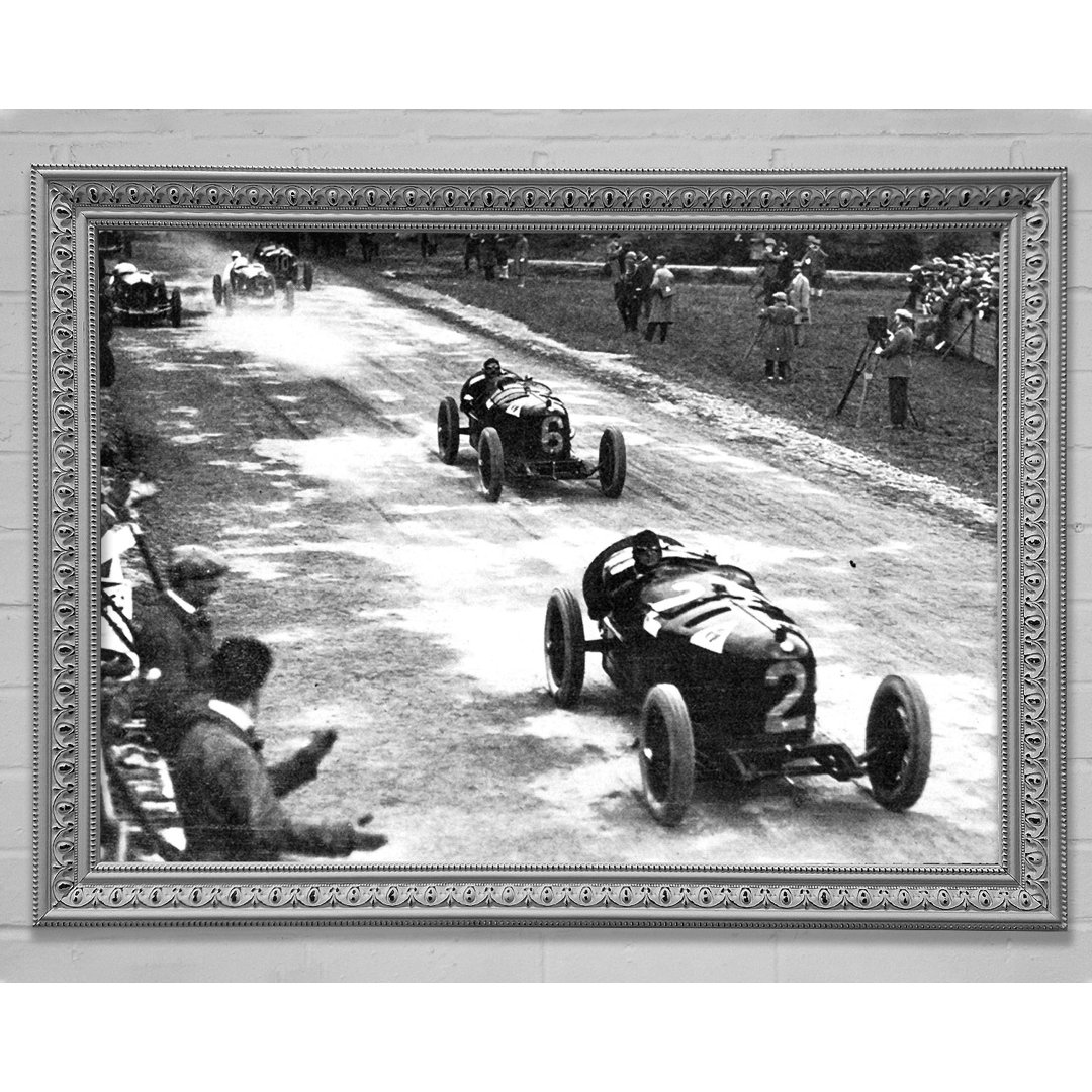 Vintage Formula One Crowd - Druck