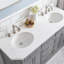 Ensemble de meuble-lavabo double 60 po Bruning Quartz-1577745069-1512003177