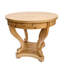 Table de cuisine Style avec pieds et tiroirs incurvés pratiques, rangement en bois naturel, fabrication solide