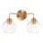  Elkins 2-Light Bathroom Dimmable Vanity Light