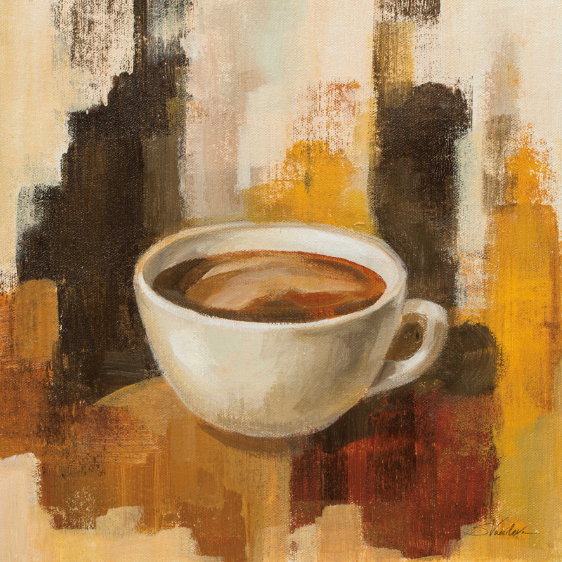 " Abstract Coffee V ", 30" H x 30" W