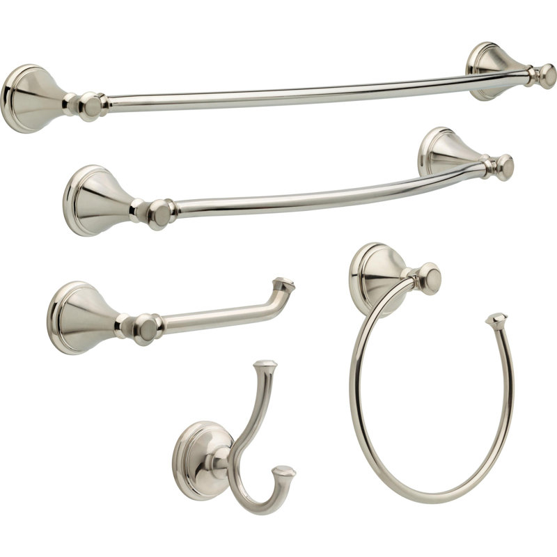 Cassidy™ Wall Mounted Towel Hook, Brilliance Stainless