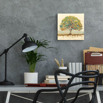 «Golden Oak Spice» par James Wiens, art mural en verre acrylique