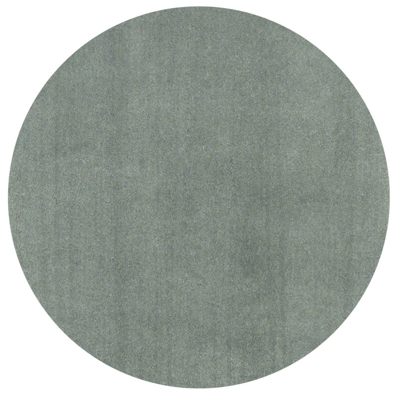 Tapis d'ardoise tissé à la main Bundabirg, Rond 8 pi