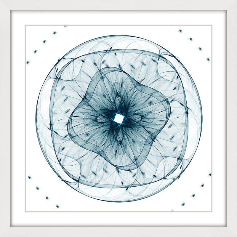 Single Picture Frame Print, White, 41 x 41cm