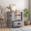 Boruta Solid Wood End Table-82437957