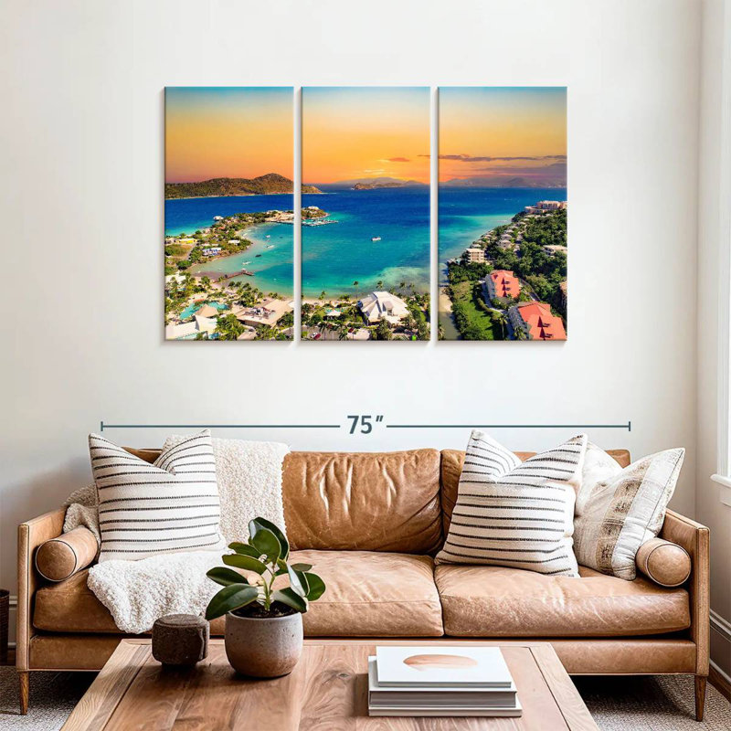 Sebbie St. Thomas US Virgin Islands, 36" H x 57" W