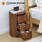 Round End Table with 3 Drawer