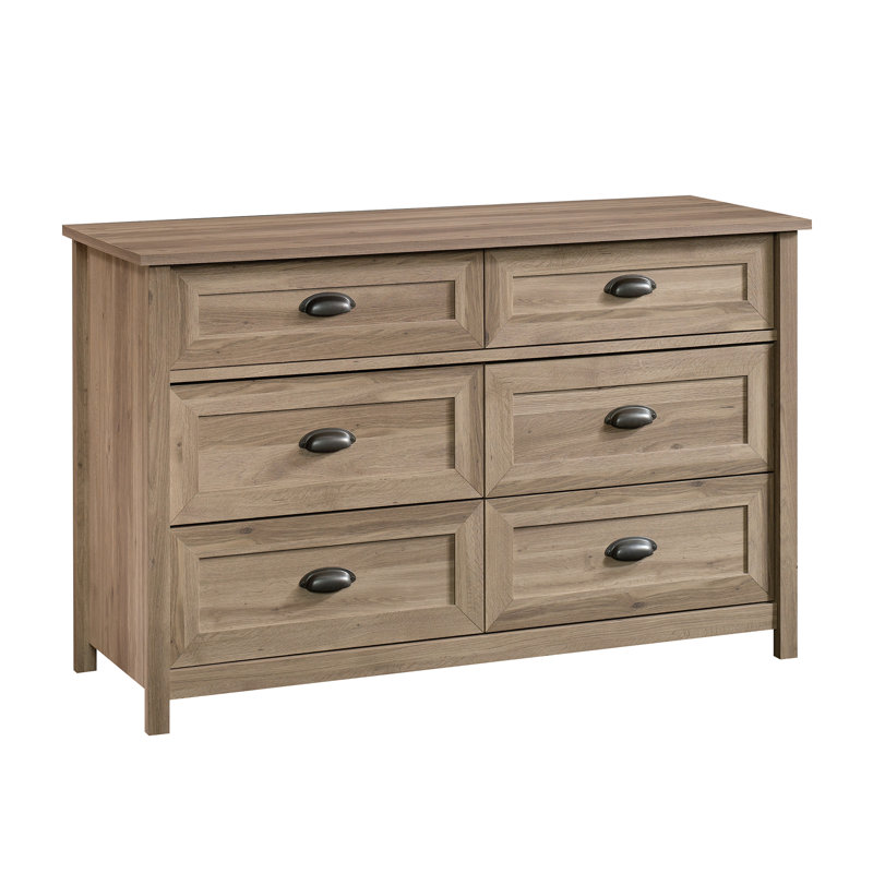 Peral   52.24'' W 6 - Drawer Dresser, Salt Oak