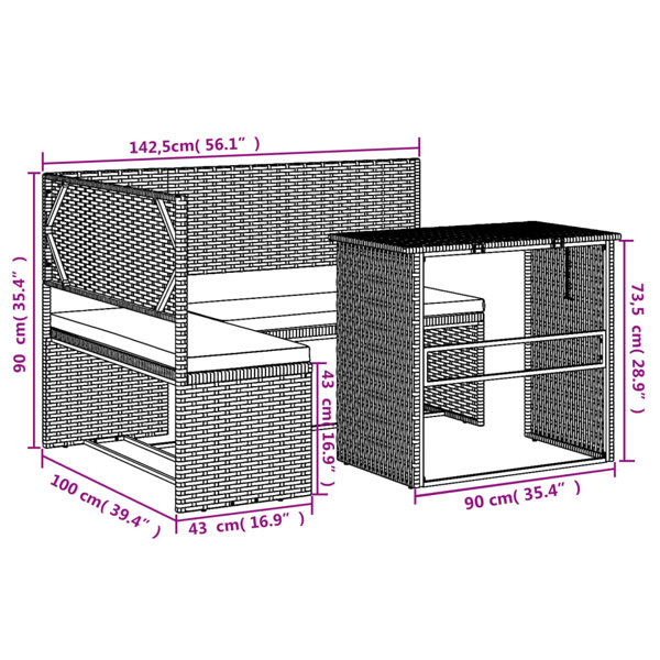 Dimensions du produit