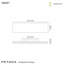 Phoenicis LED Flush Mounted Sconce