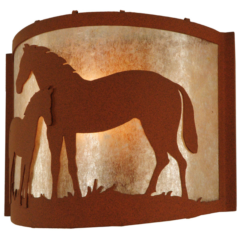 Applique murale encastrée 1 lumière Mare and Foal