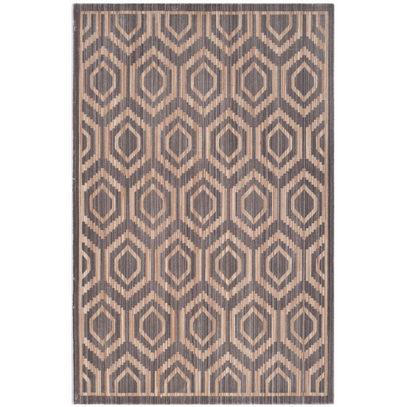 Mamie Geometric Area Rug, Rectangle 122 x 183 cm