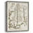 Sepia Botanical Journal V Framed Print - Solid Wood-1038356866