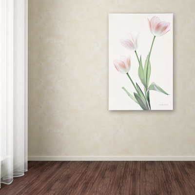 «Light and Bright Floral I» par Nicodemus, impression sur toile tendue