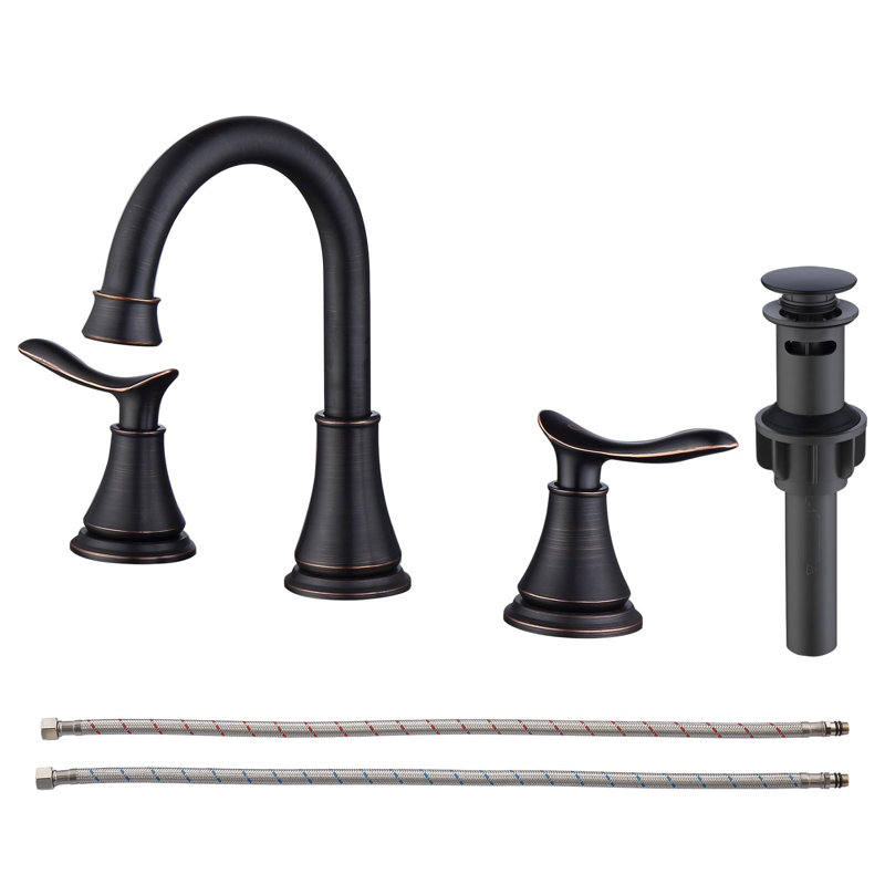 Bathroom faucet with 360 degree turn spout, Oil-Rubbed Bronze