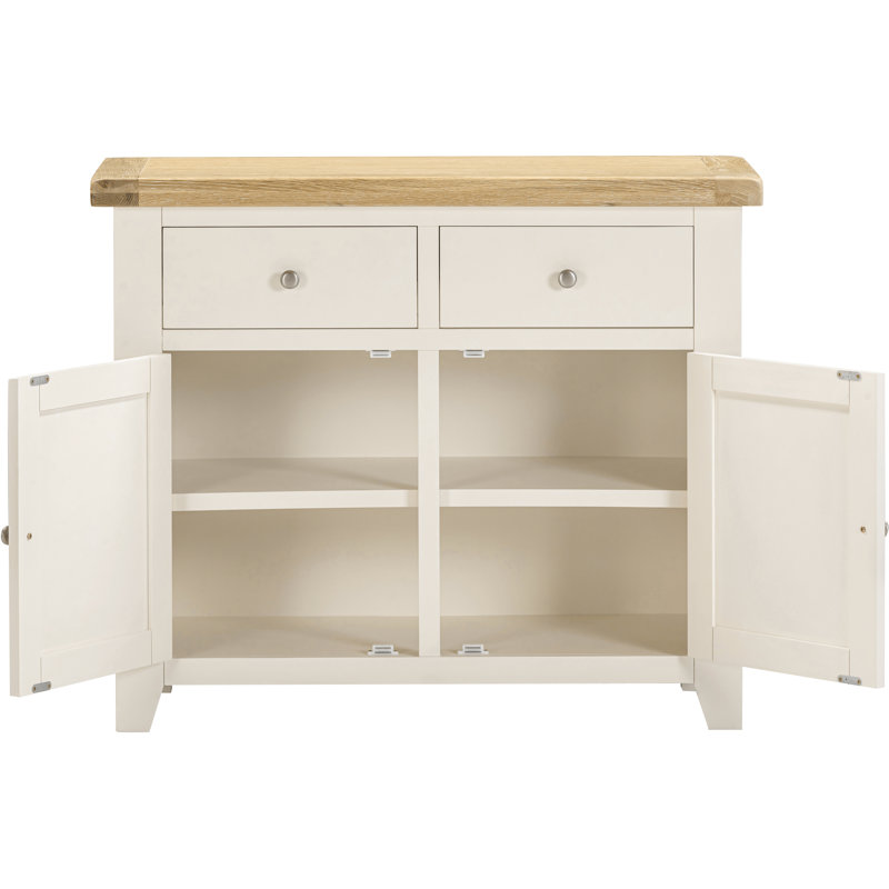 Windsor 2 Door 2 Drawer Sideboard, Ivory