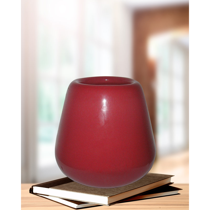 Vase de table d’art souffle renzo à la main Sbordone