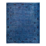 Overyed One-of-a-Kind Rectangle 8'1" X 10'1" Hand Knotted Area Rug
