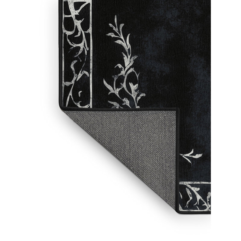 Dusk Whorl Rug, Square 8'