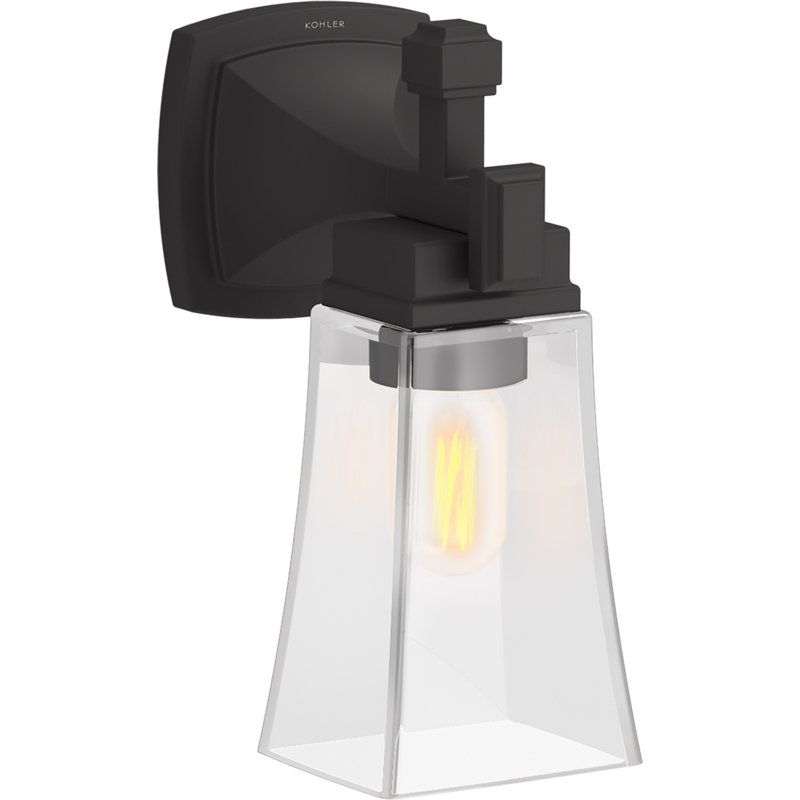 Riff 11 In. One-Light Sconce, Matte Black