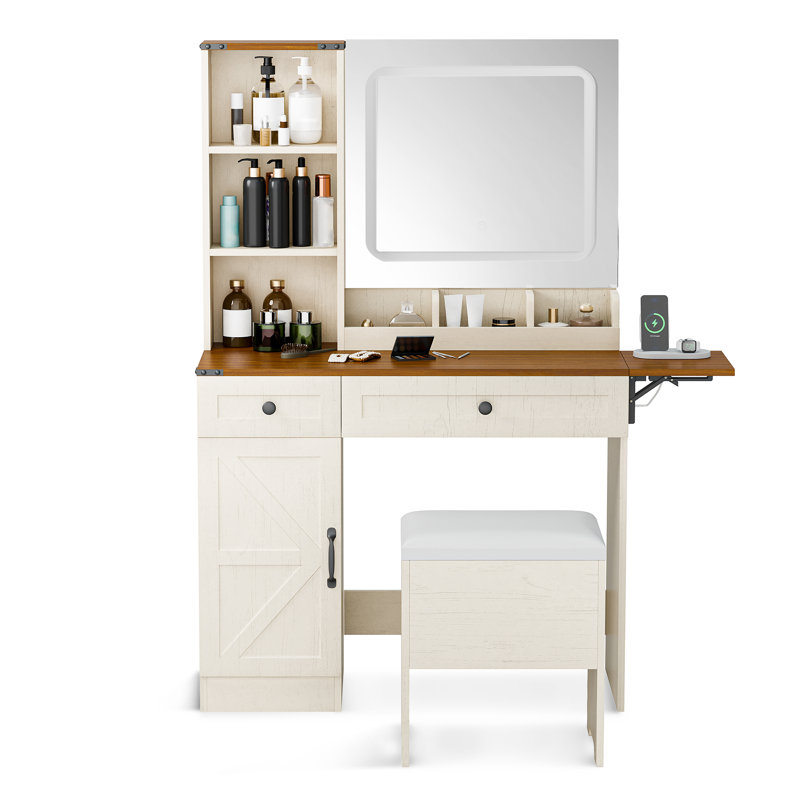 Bureau de coiffeuse