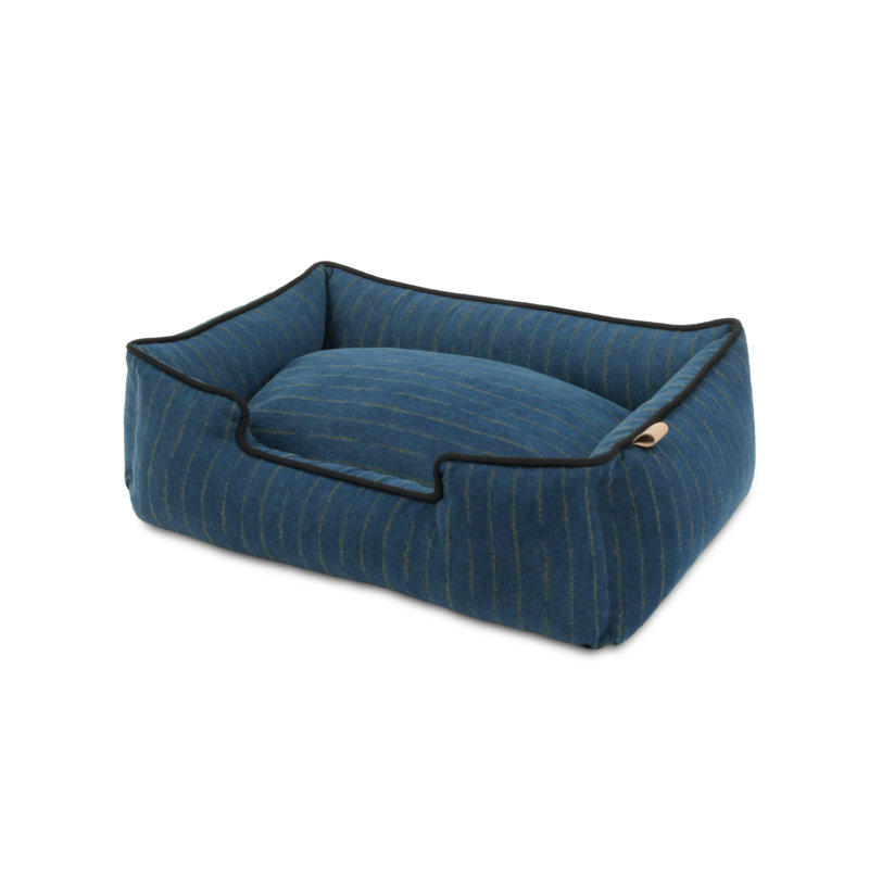 Manhattan Lounge Dog Bed - Chelsea, 9" H x 38" W x 30" D, Dark Blue