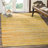 Caldina Hand Woven Cotton Striped Rug-696885022