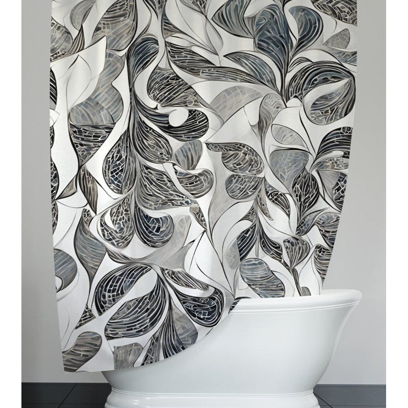 Rideau de douche Deleo, H 72 po x l 70 po
